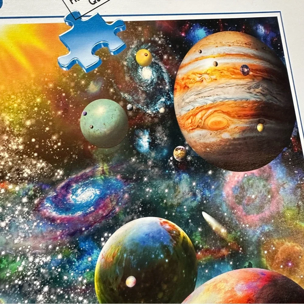 RAVENSBURGER 1000pc outer space jigsaw puzzle